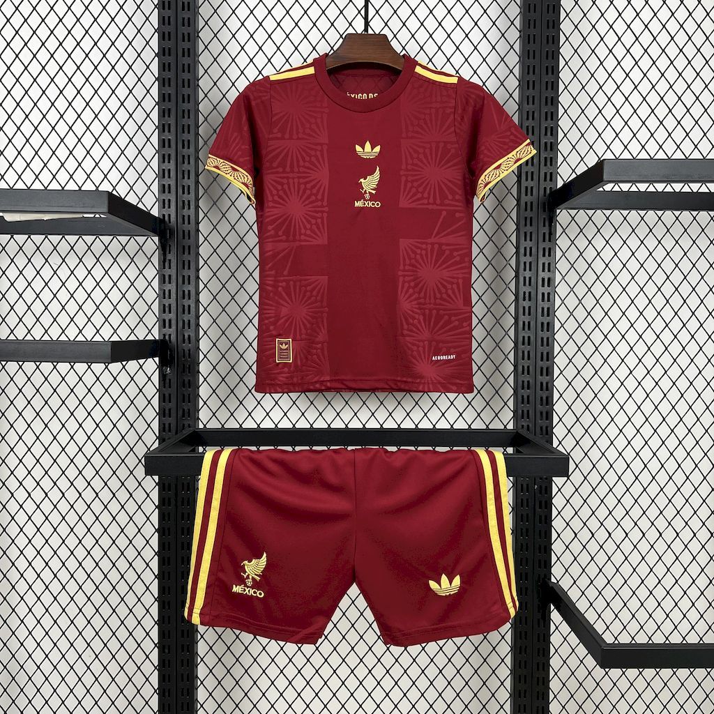 México 2026 Oro - Rojo (Niños)