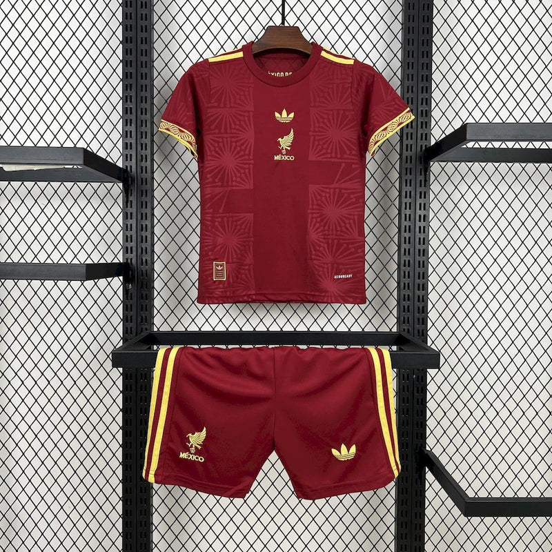 México 2026 Oro - Rojo (Niños)